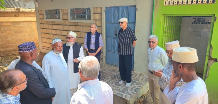 Visitors at the new Ghusl facility, Al-Falah Centre Isiolo
