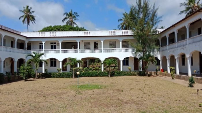 Courtyard of the College of Islamic Studies, Kikambala