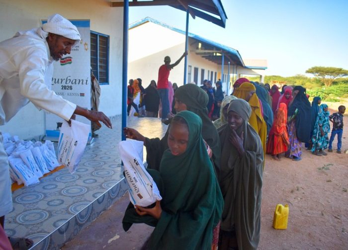 Qurbani 2026 meat pack distribution to vulnerable families