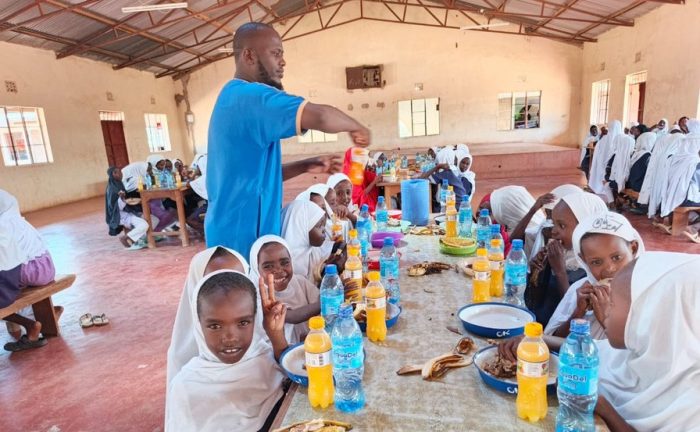 Feeding programme at Rahma Academy Benane after Qurbani 2026