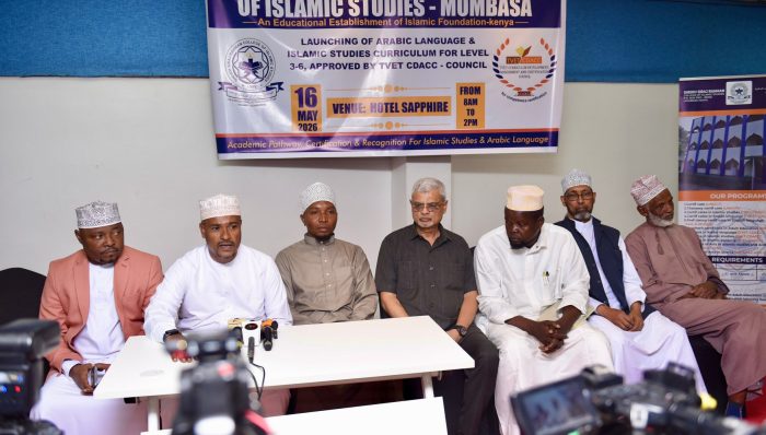Guests seated at the Arabic and Islamic Studies curriculum launch